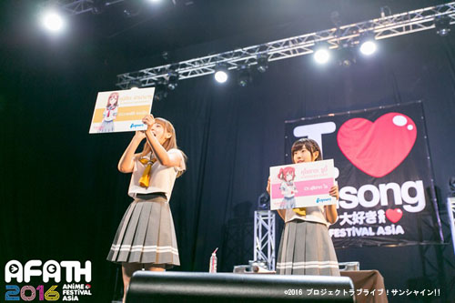 ラブライブ サンシャイン オフィシャルレポート Anime Festival Asia Thailand 16にラブライブ サンシャイン Aqours が登場 作品紹介 サンライズ