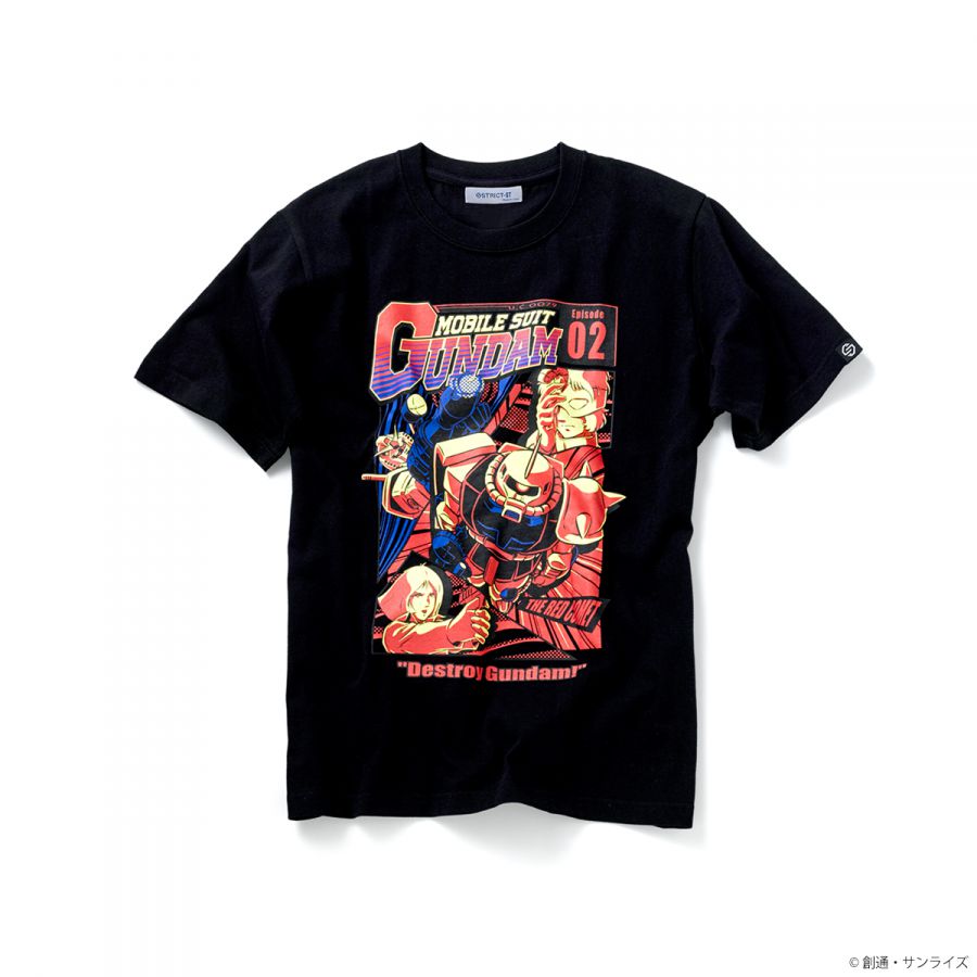 ガンダム40周年] STRICT-G「『機動戦士ガンダム』EPISODE Tシャツ