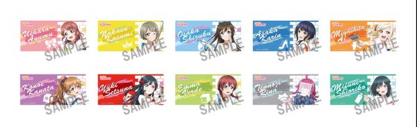 新品 秋葉原 × ラブライブ！(μ's) ステッカー 全10種類 フルコンプ