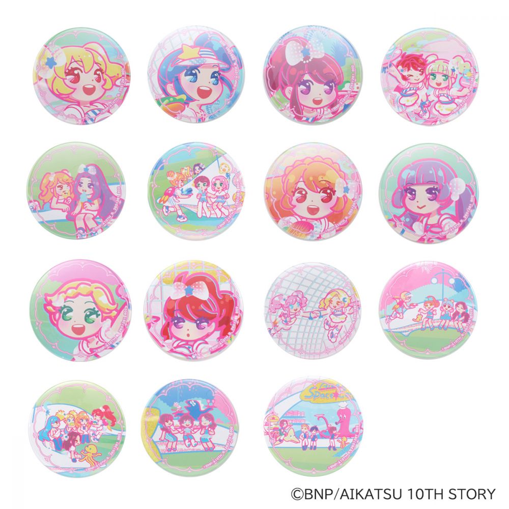 アイカツ！の可愛い缶バッジが登場♡ | 株式会社バンダイナムコ 