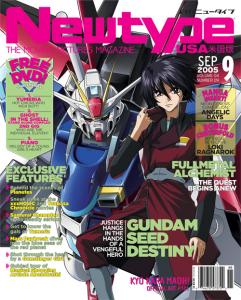 海外情報] NEWTYPE USA 9月号、好評発売中！NEWTYPE USA September