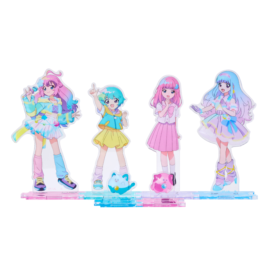 つながるアクリルスタンド