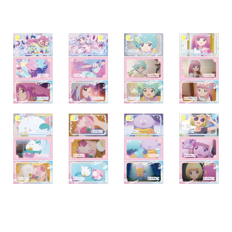 魔法の姉妹ルルットリリィ　メモリーカットステッカー