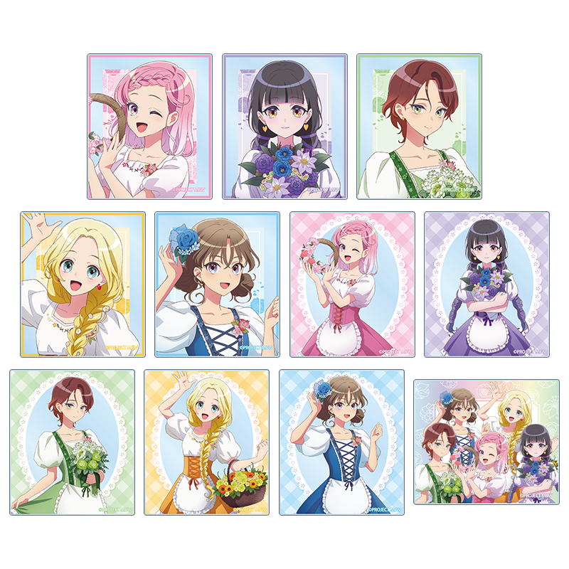 描き下ろし 花祭りver. トレーディングアクリルカード｜グッズ