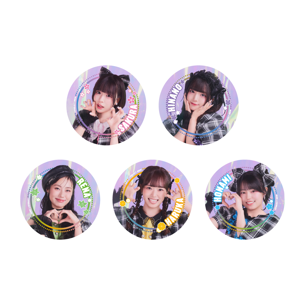 【希少】　前橋ウィッチーズ 缶バッジ 5点 前橋ウィッチーズ』活動2周年記念ライブ ～We are 前橋ウィッチーズ