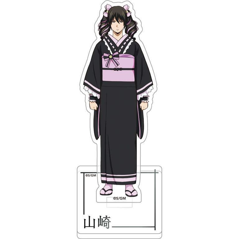 銀魂 山崎退 吉原大炎上 真選組　京都炎天巡行 パシャこれ アクリルスタンド 超炎上版】アクリルスタンド 山崎 退｜グッズ｜映画『新劇場版 銀魂